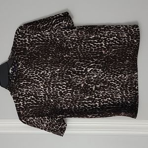 Leopard zara top